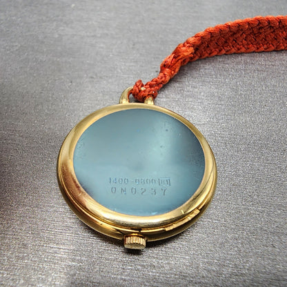 Seiko Pocket Watch Women 27mm Champagne Dial Gold Tone 14000800 New Battery10
