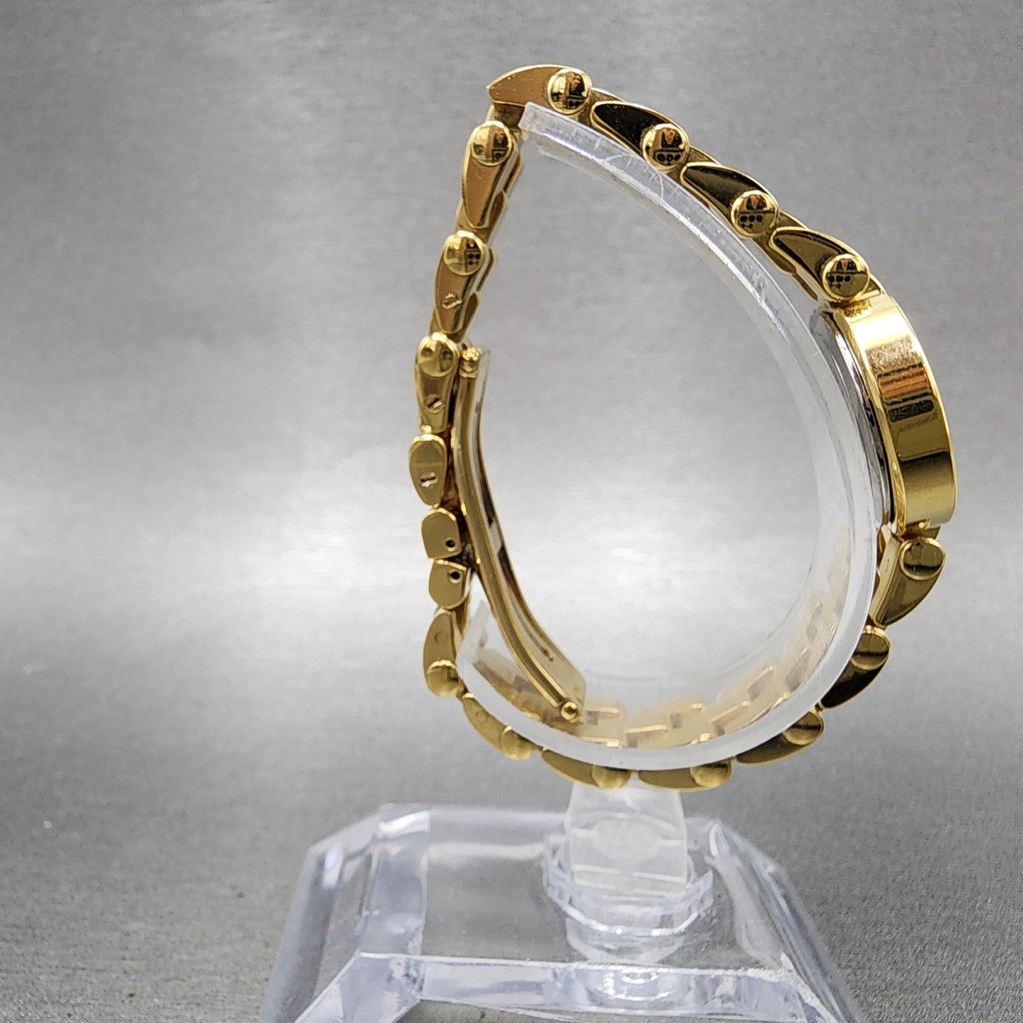 Raymond Weil Watch Women 21mm White Dial Gold Plated 5817 New Battery W/Box8