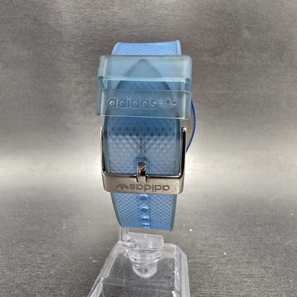 Adidas Street Project Two watch Men 39mm Blue Dial Blue Tone Round New battery7