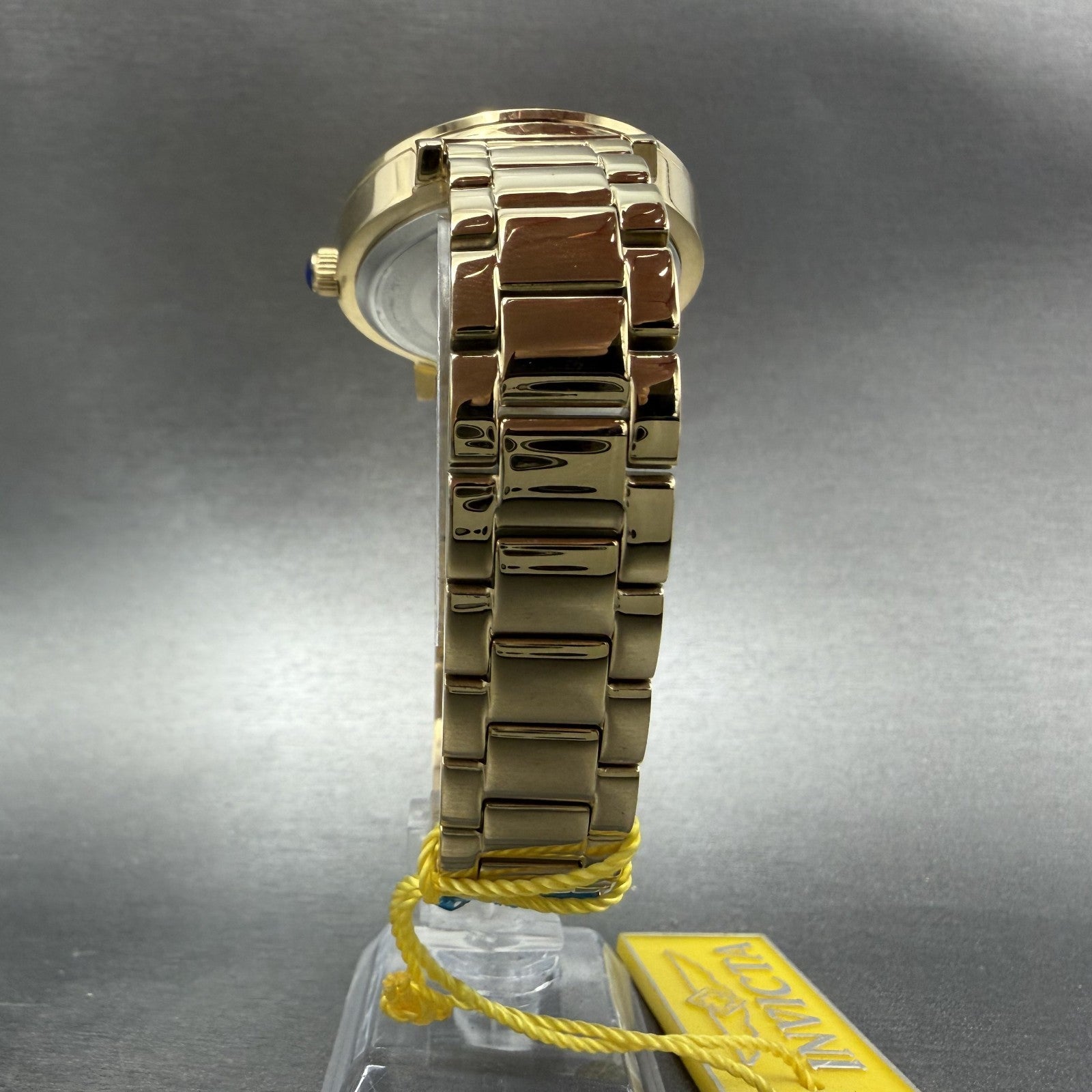 Invicta Angel Watch Women 39mm MOP Dial Gold Tone Daydate Round 31084 New Batt7