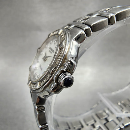 Raymond Weil Parsifal Watch Women 22mm MOP Dial Steel Diamond Bezel Date New Bat2