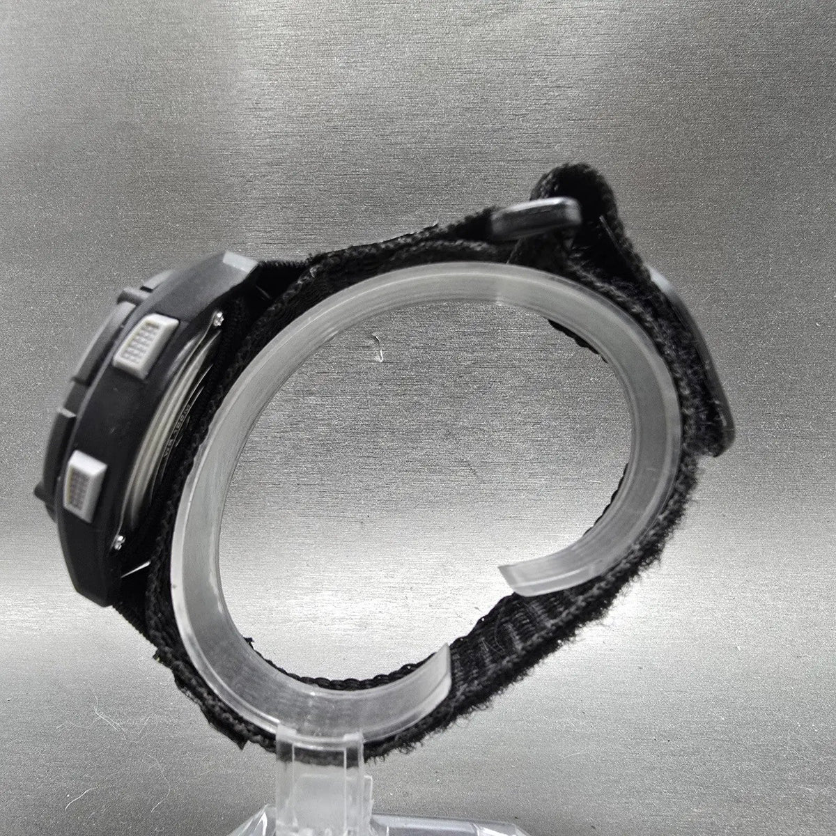 Timex Expedition Digital Watch Men 41mm Black Gray Alarm Chronograph New battery6