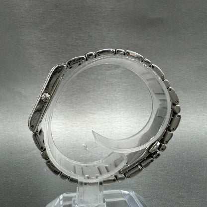Maurice Lacroix Fiaba Tank Watch Women 19mm MOP Dial Steel Diamonds New Battery6