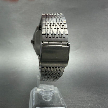 Seiko Silverwave Watch Men 31mm Analog Digital Black Dial Steel H557-513A READ!!7