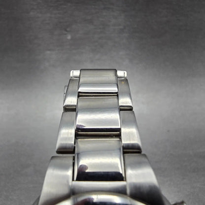 Fossil Big Tic Watch Women 32mm Blue Dial Silver Tone JR-8087 New Battery4