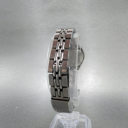 Seiko Automatic Watch Women 25mm Blue Dial Silver Tone Daydate READ!!! 2206 Runs7