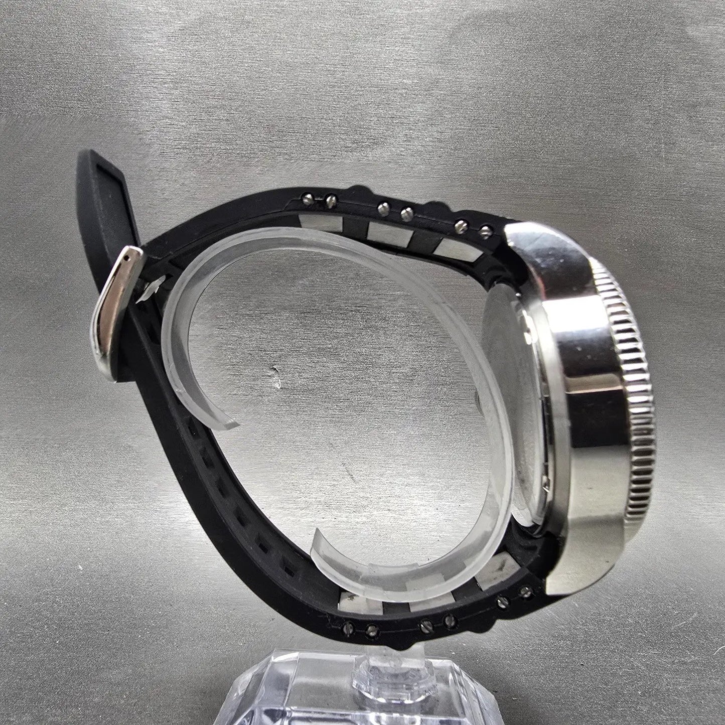 Invicta I-Force Dive Watch Men 51mm Black Dial Silver Date 12963 READ!! New Batt8