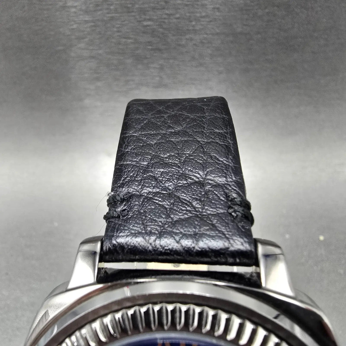 Vince Camuto Veteran Watch Men 43mm Blue Dial Silver Tone Date Round New Battery4