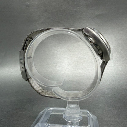 Seiko Automatic Watch Women 24mm Green Dial Silver Tone Daydate 2706-7040 Runs8