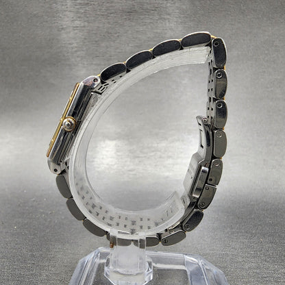 Raymond Weil Tango Tank Watch Women 19mm MOP Dial Two Tone Rectangle New Battery6