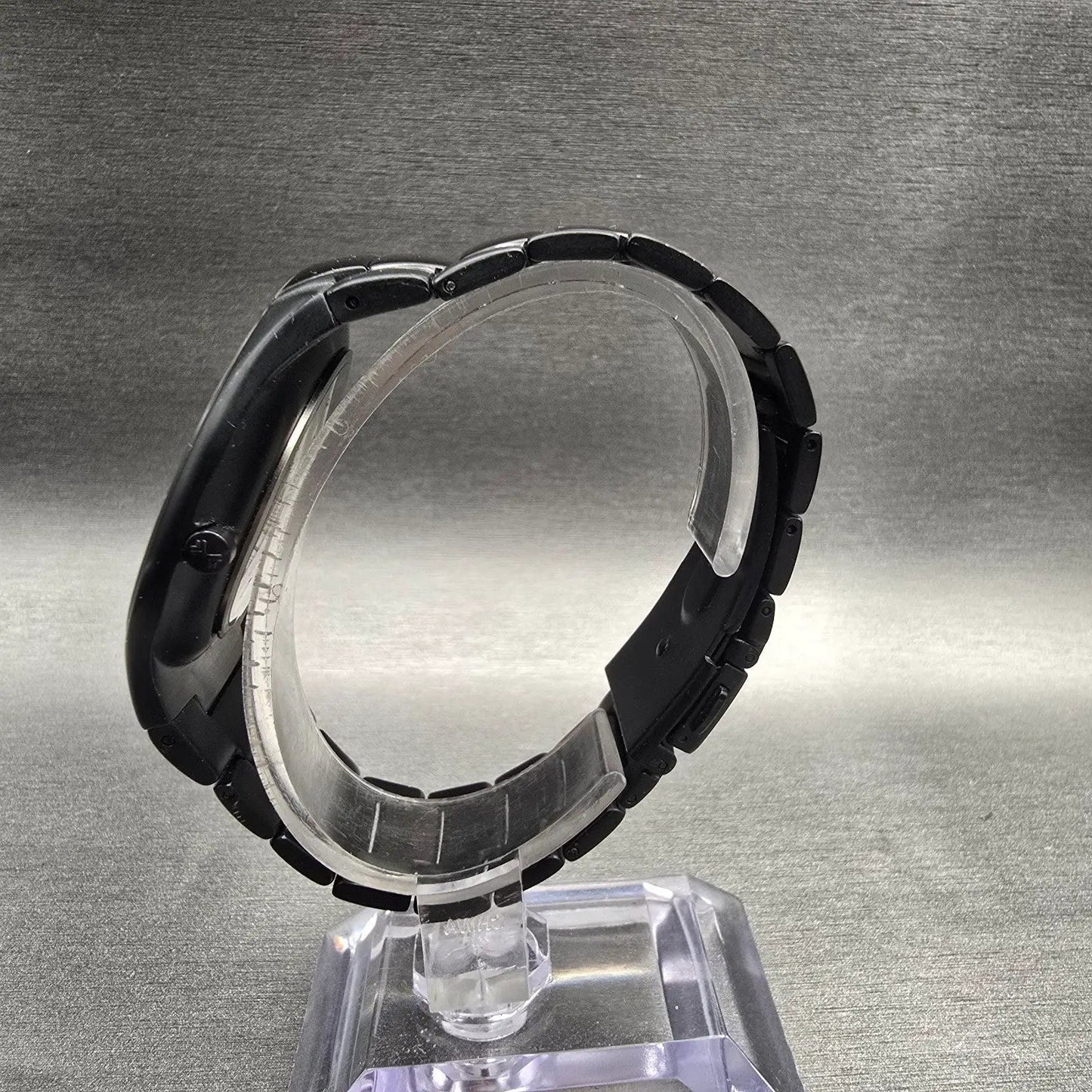 Skagen Watch Men 41mm Black Dial Titanium Date Round SKW6031 New Battery6