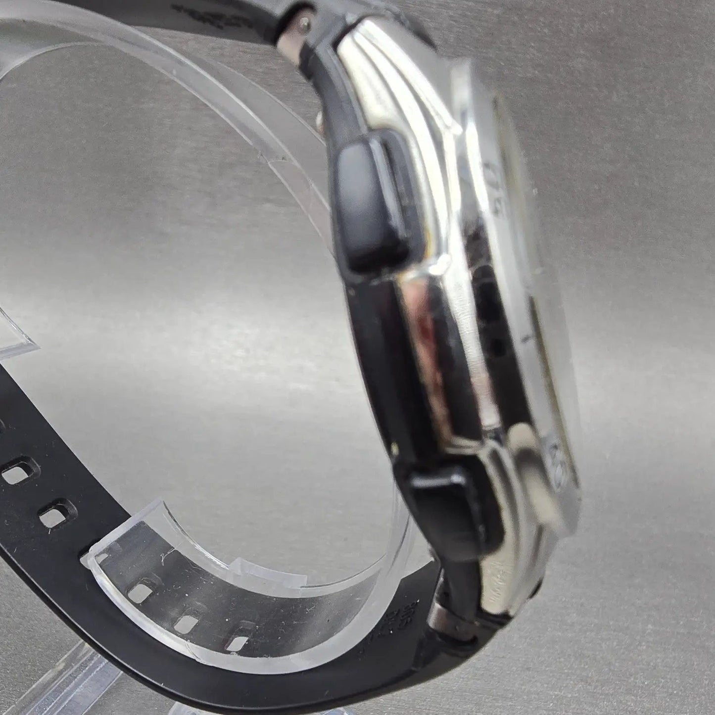 Casio Waveceptor WVQ-M410 Watch Men 43mm Black Dial Silver Tone Date Solar Runs3