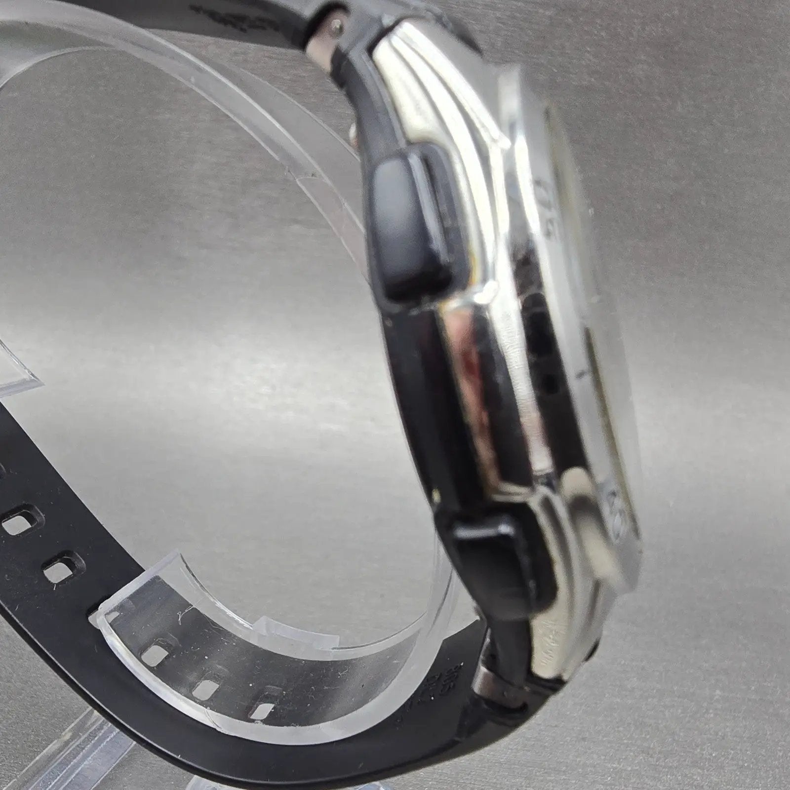 Casio Waveceptor WVQ-M410 Watch Men 43mm Black Dial Silver Tone Date Solar Runs3