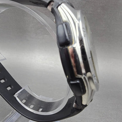 Casio Waveceptor WVQ-M410 Watch Men 43mm Black Dial Silver Tone Date Solar Runs3