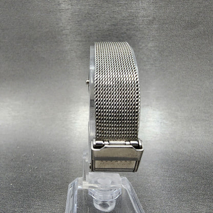 Skagen Watch Women 16mm MOP Dial Silver Tone Rectangle 271SSSPMPD New battery
