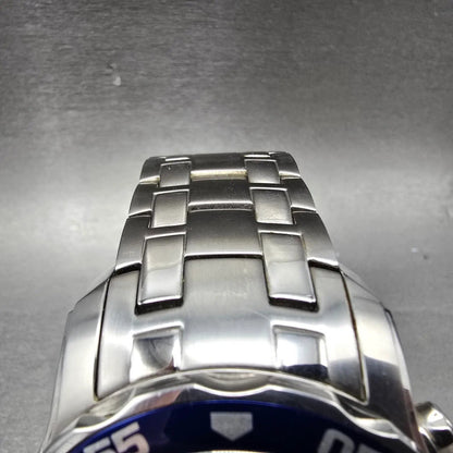 Invicta Pro Diver GMT Watch Men 48mm Blue Dial Steel Daydate Alarm 6087 NewBat6