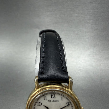 Seiko The League Watch Women 23mm White Dial Gold Tone 2P21-0B00 New Battery4