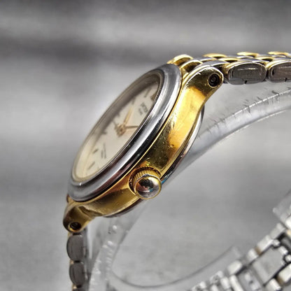 Citizen Vega Junction Watch Women 24mm Ivory Dial Two Tone 6A31-L02907 New Batt2