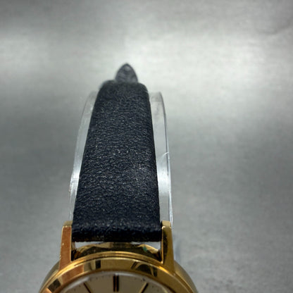 Seiko Spirit Watch Women 23mm Champagne Dial Gold Tone Round 4N21-0640 New Batt4