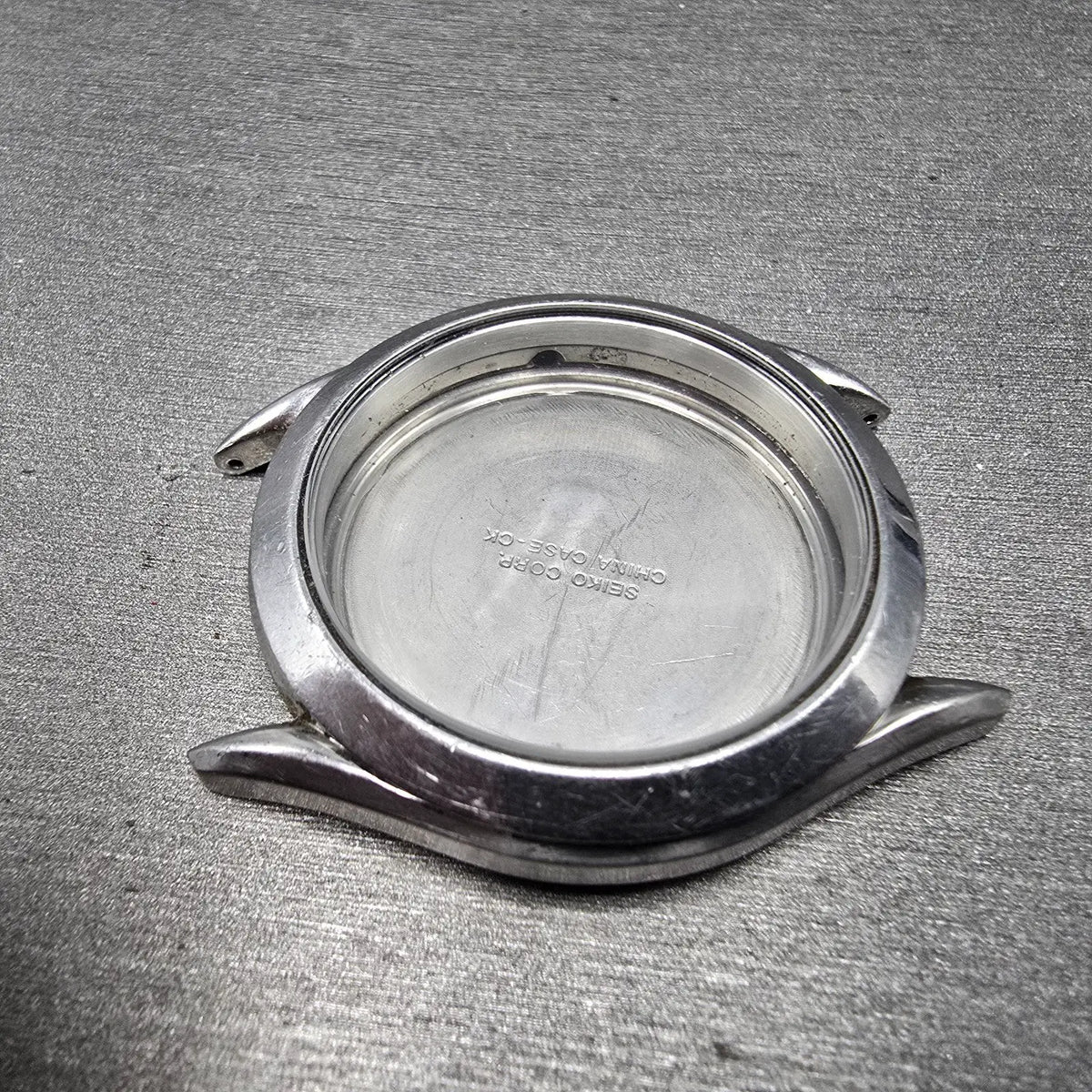 Seiko 7N43-9070 Watch Case Steel Round 38mm W/Crystal Hands and Dial5