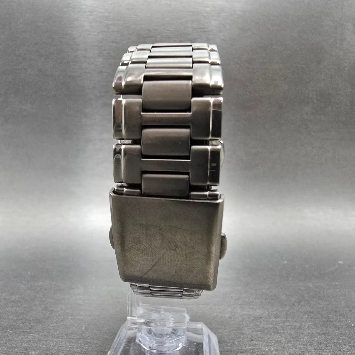 Seiko Watch Men 35mm White Dial Titanium Daydate Round 7N43-7B80 PARTS8