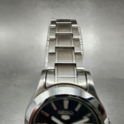 Seiko 5 Watch Women 25mm Blue Dial Steel Dadyate Round Automatic Runs 420701F04