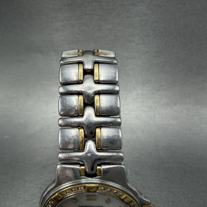 Raymond Weil Parsifal Watch Women 27mm MOP Dial Steel Diamond Bezel Date NewbatA4