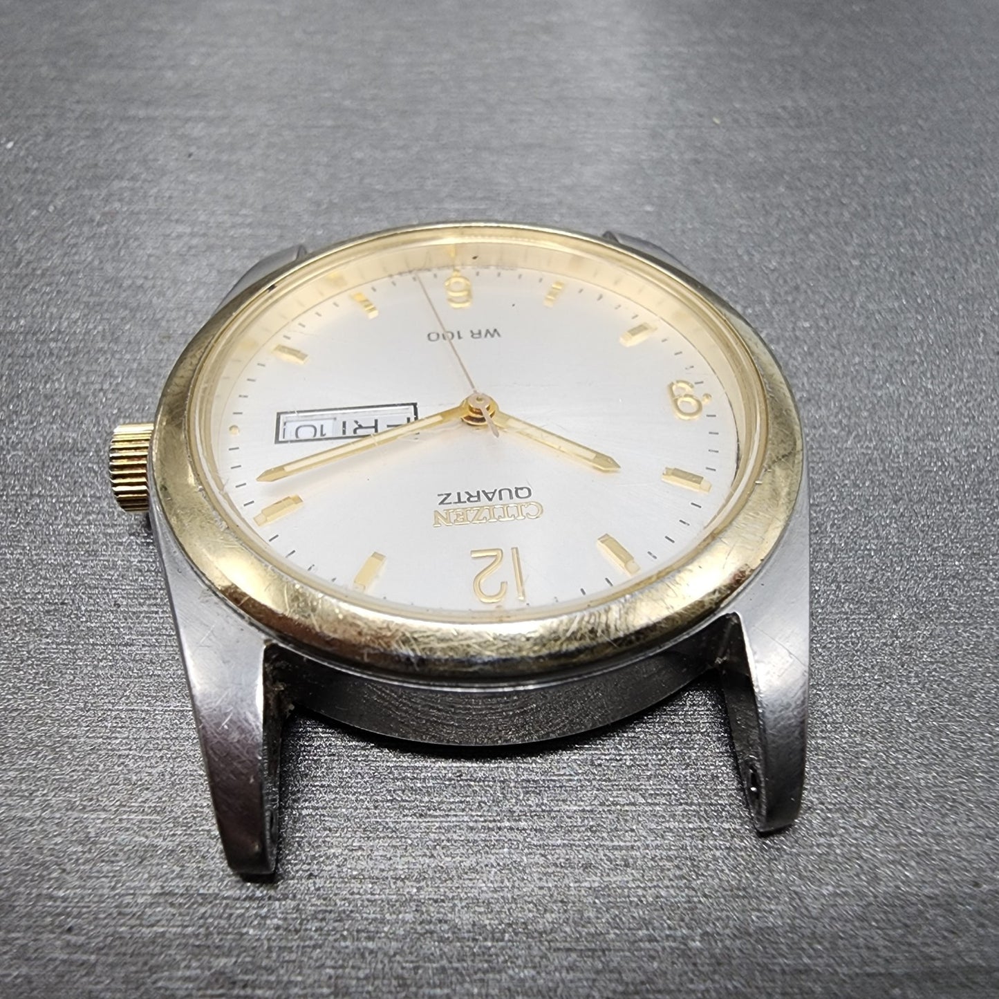 Citizen Watch Men 36mm Silver Dial Two Tone Daydate Round 2500R000144 PARTS5
