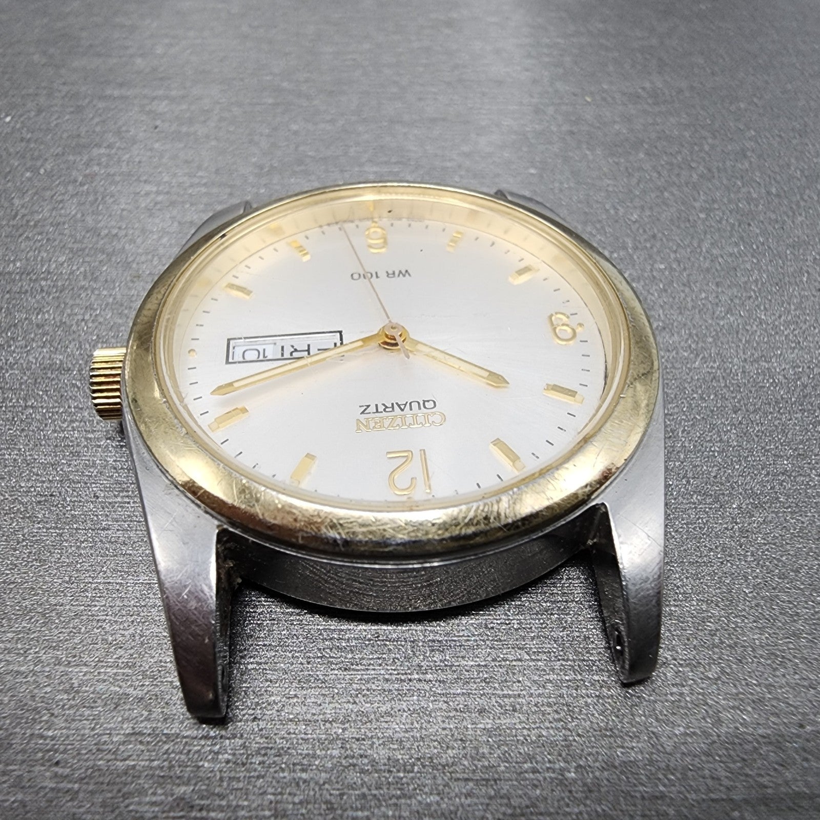 Citizen Watch Men 36mm Silver Dial Two Tone Daydate Round 2500R000144 PARTS5