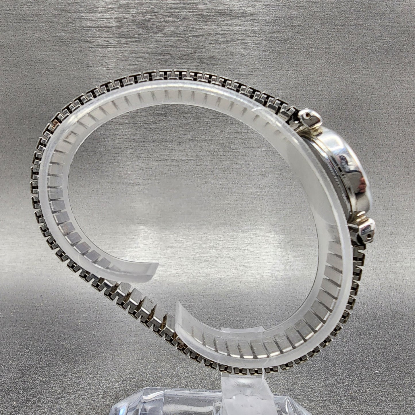 Seiko Watch Women 27mm White Dial Silver Tone Round 4N210052 New Battery8