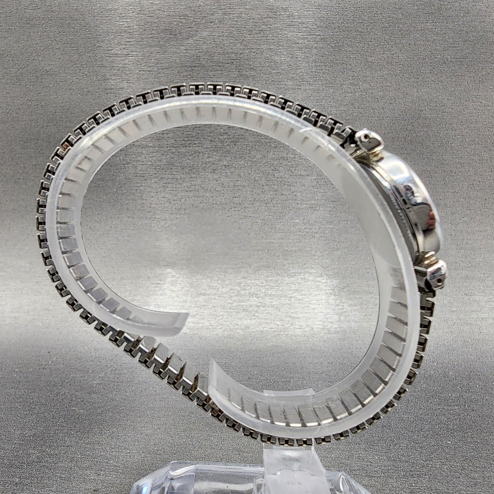 Seiko Watch Women 27mm White Dial Silver Tone Round 4N210052 New Battery8