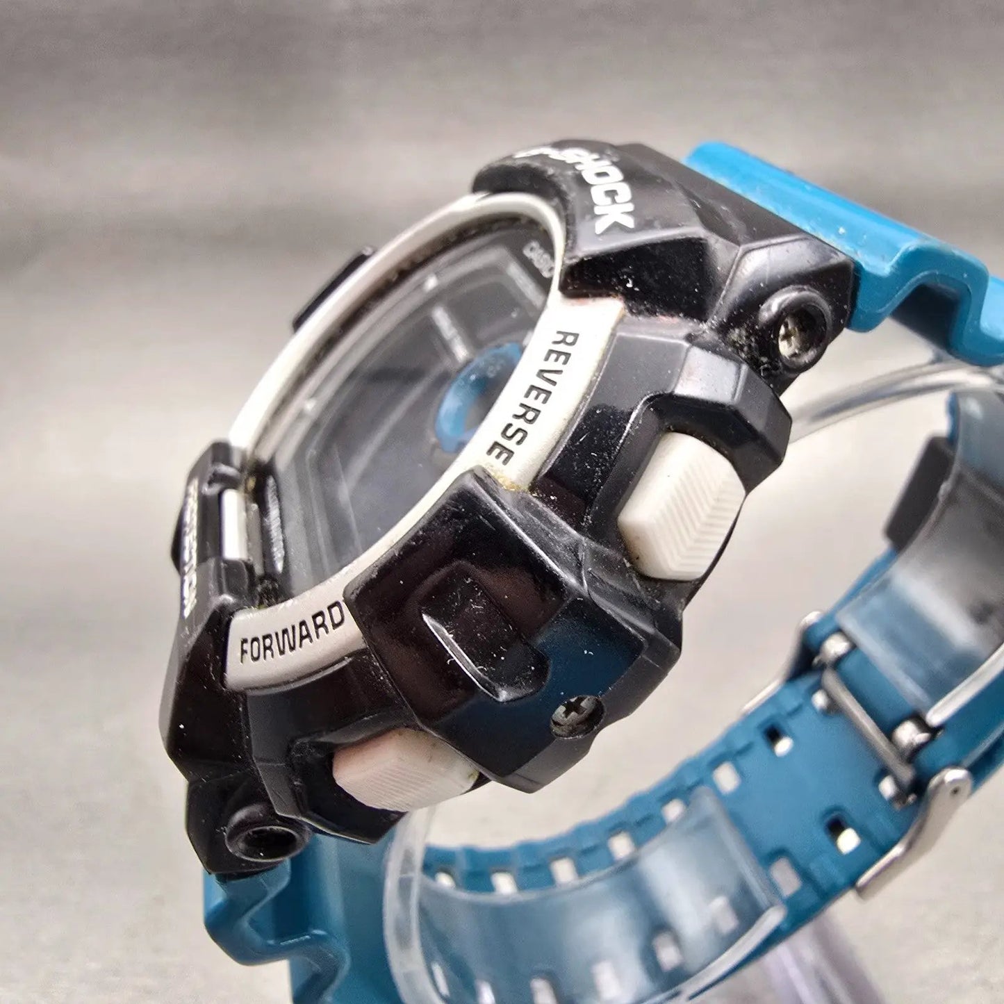 Casio G-Shock G-8900SC Watch Men 52mm Black Blue Chronograph Alarm New Battery2