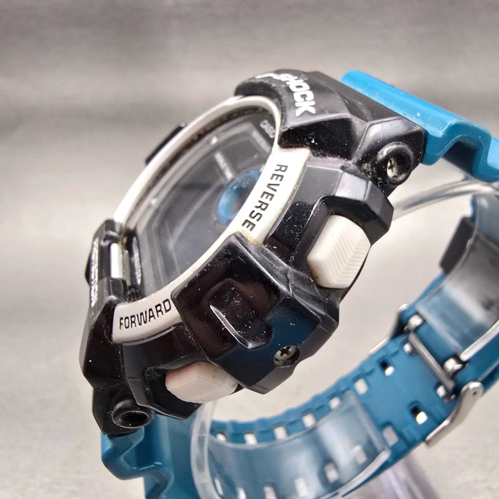 Casio G-Shock G-8900SC Watch Men 52mm Black Blue Chronograph Alarm New Battery2
