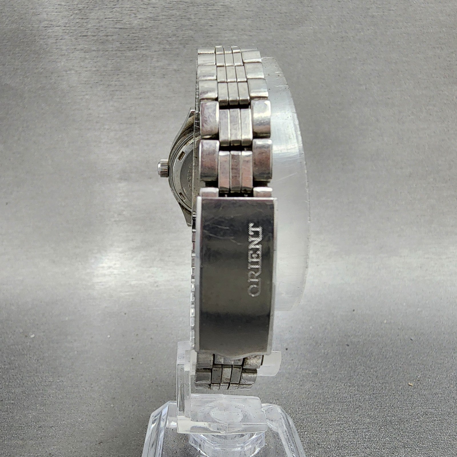Orient Minimatic Watch Women 26mm Purple Dial Steel Date Automatic PARTS6