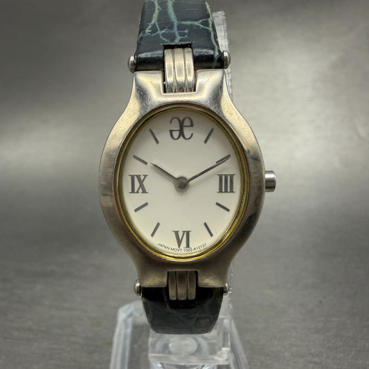 Citizen Watch Women 22mm White Dial Silver Tone Oval 1022-A05720 New Battery0