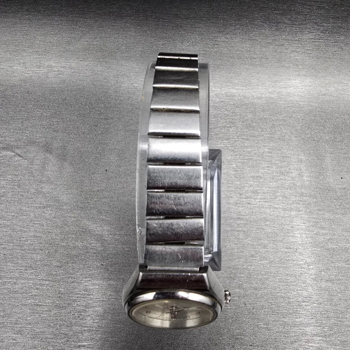 Seiko Watch Women24mm Silver Dial Silver Tone Daydate Round 3423-0059 New Batt4