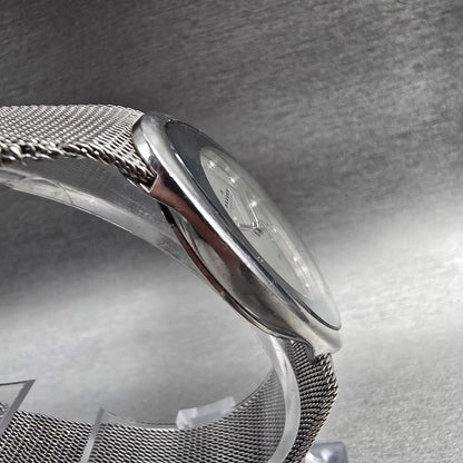 Skagen Watch Women 26mm Silver Dial Silver Tone Oval 468SSSC New Battery3