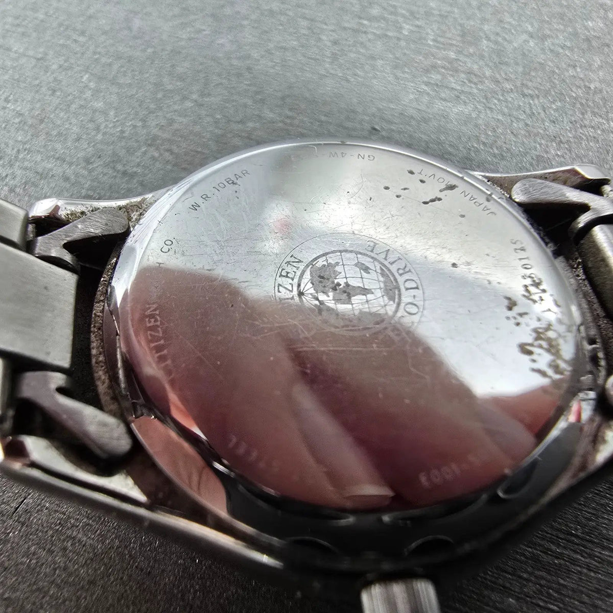 Citizen Eco-Drive Watch Women 26mm Black Dial Silver Daydate E001-S053463 JP9