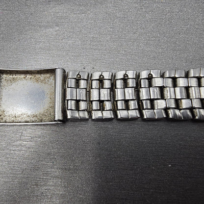 Citizen Bracelet 18mm Stainless Steel Two Tone Tri Folding Clasp VTG READ!!!!!!!13