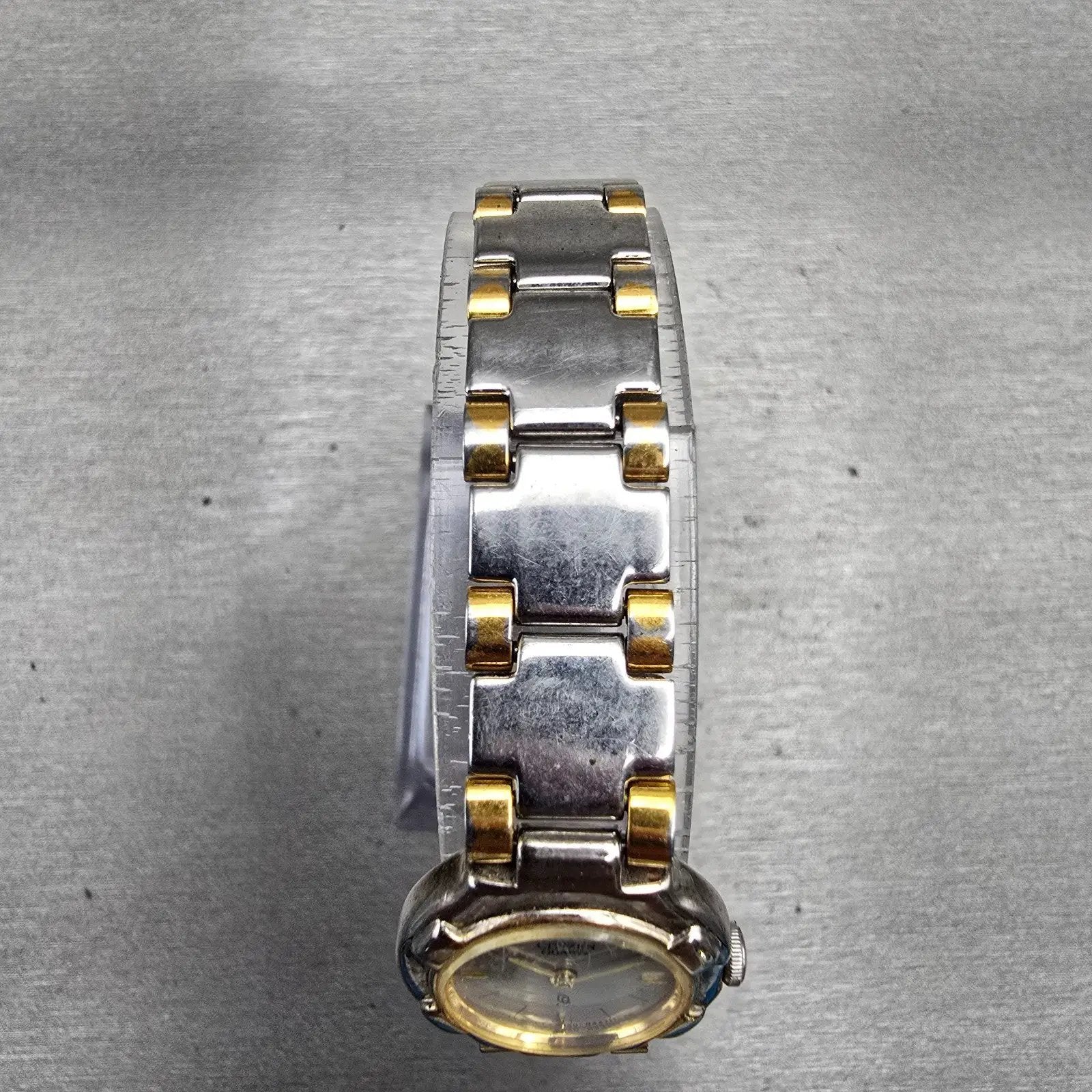 Citizen CQ Watch Women 20mm Silver Dial Two Tone Round 5920-S49593 New Battery4