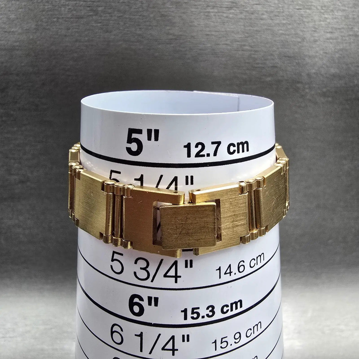 Seiko Watch Women 13mm Gold Dial Gold Tone Rectangle 1E20-5200 New Battery10