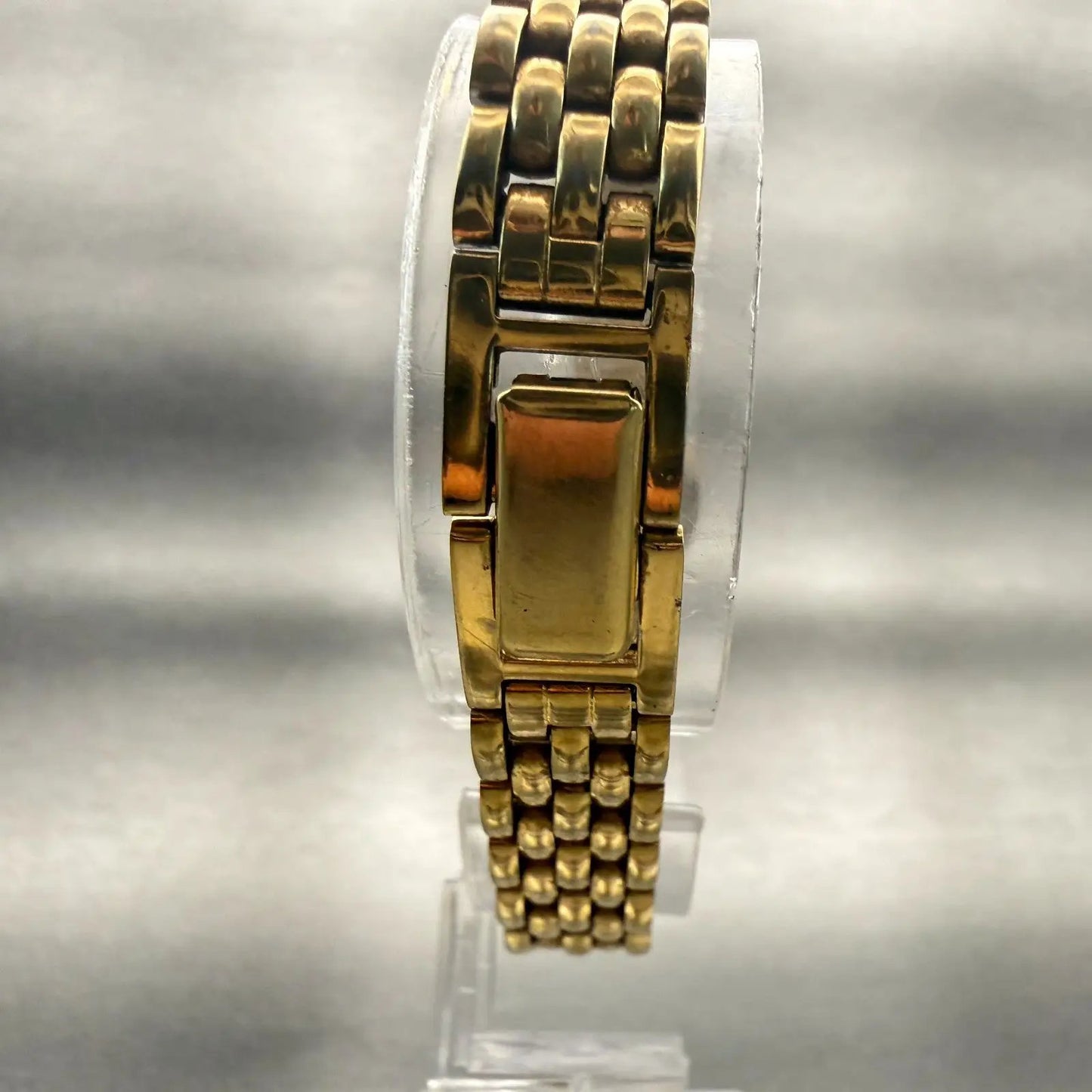 Seiko Watch Women 19mm Black Dial Gold Tone Round 1N00-0C49 New Battery Vintage7