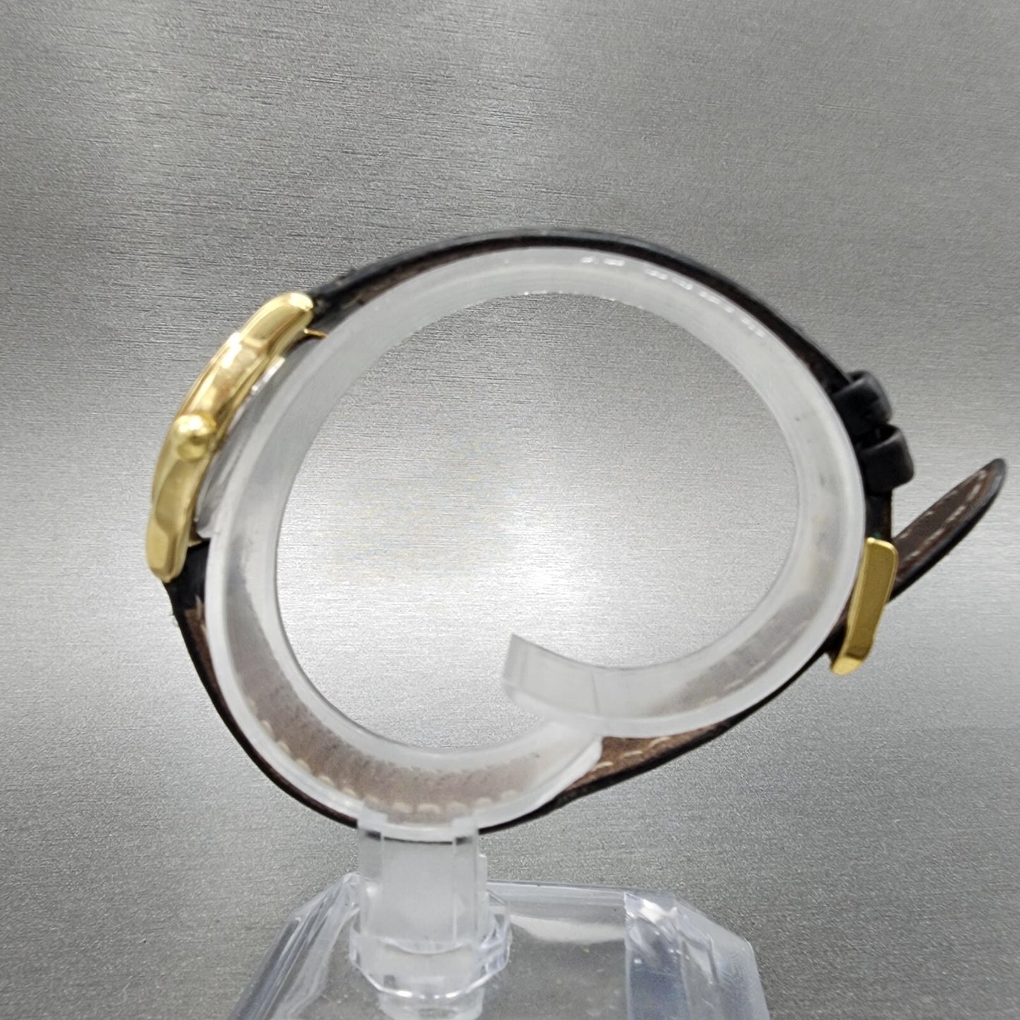 Raymond Weil Watch Women 24mm White Dial Gold Dial Date 5369 New Battery6