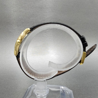 Raymond Weil Watch Women 24mm White Dial Gold Dial Date 5369 New Battery6