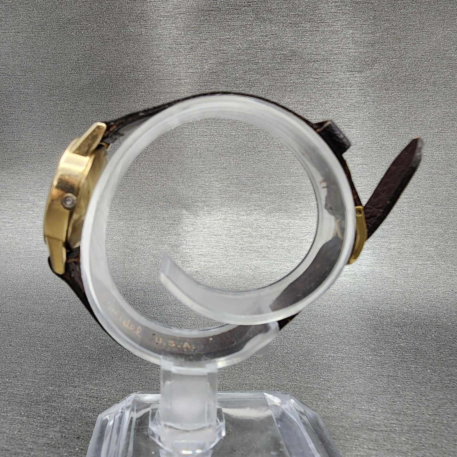 Omega De Ville Watch Women 22mm Gold Dial 10K Gold Filled Round 5910051 PARTS7