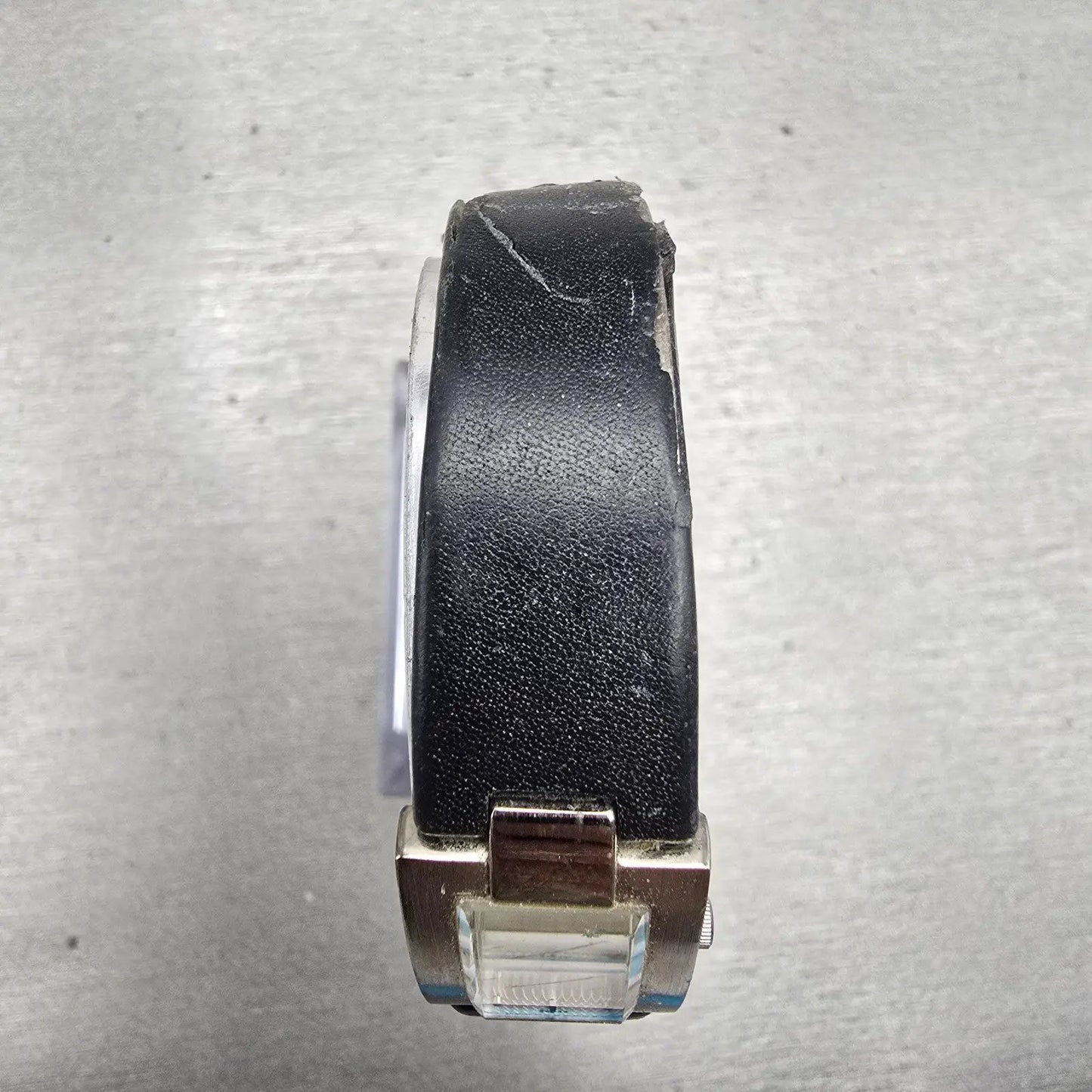 Bulova Watch Women 16mm Silver Dial Silver Tone Rectangle 96L43 New Battery4