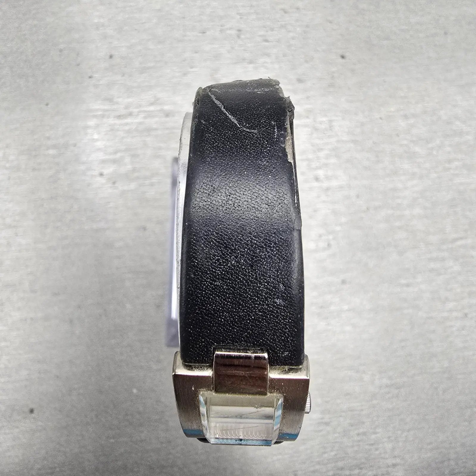 Bulova Watch Women 16mm Silver Dial Silver Tone Rectangle 96L43 New Battery4
