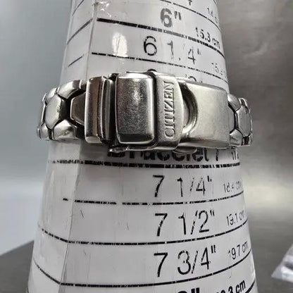 Citizen Eco-Drive Watch Women 27mm Silver Dial Two Tone Date E010-K001200 Runs11
