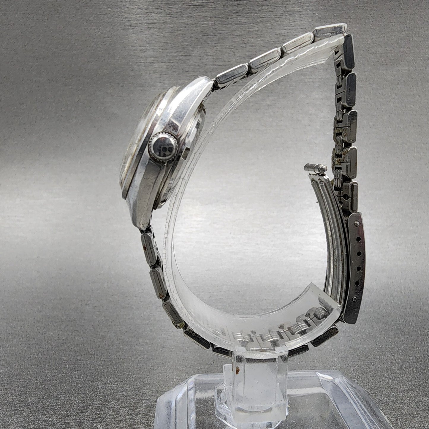 Seiko Automatic Watch Women 25mm Silver Dial Silver Tone Daydate 27060020 Runs6
