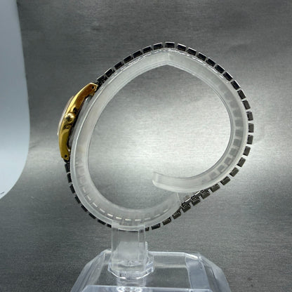 Seiko Watch Women 17mm Silver Dial Two Tone Oval 5420-5330 New Battery Vintage6